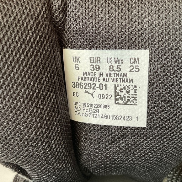 Puma Cruise Rider Lifestyle Black Sneakers Women’s 8.5 NEW - Picture 8 of 11